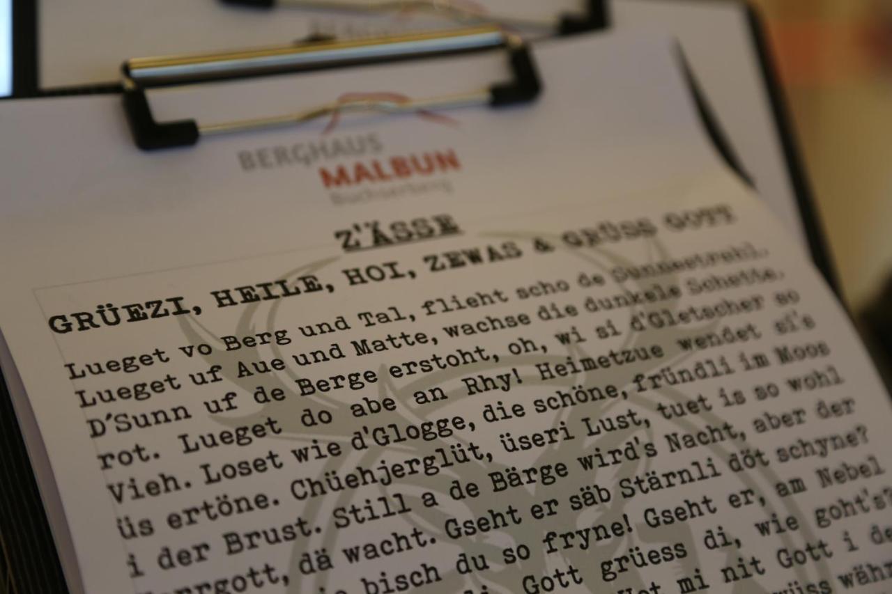 Berghaus Malbun Hotel Buchs Bagian luar foto