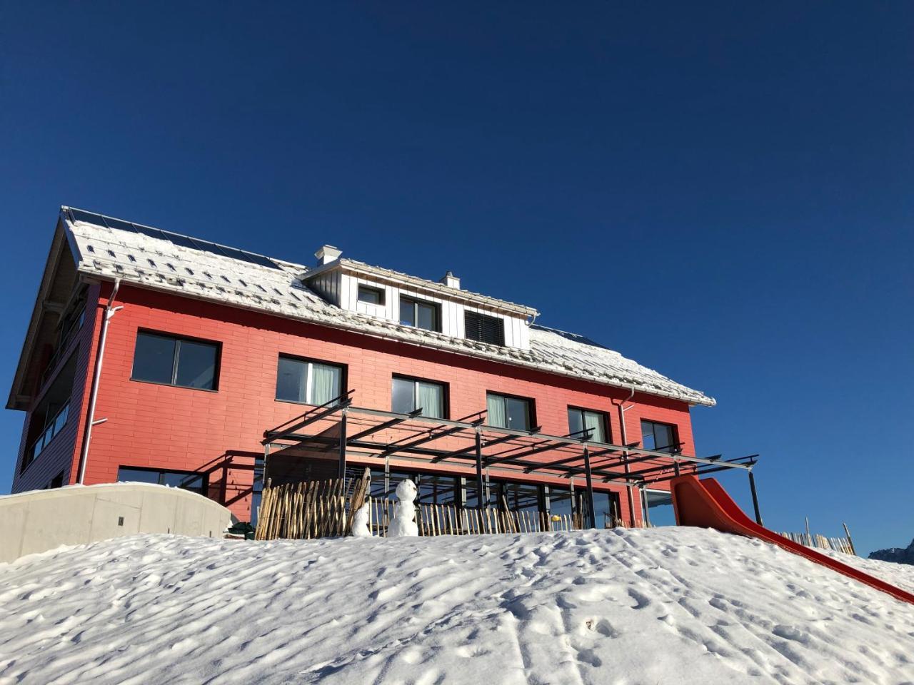 Berghaus Malbun Hotel Buchs Bagian luar foto