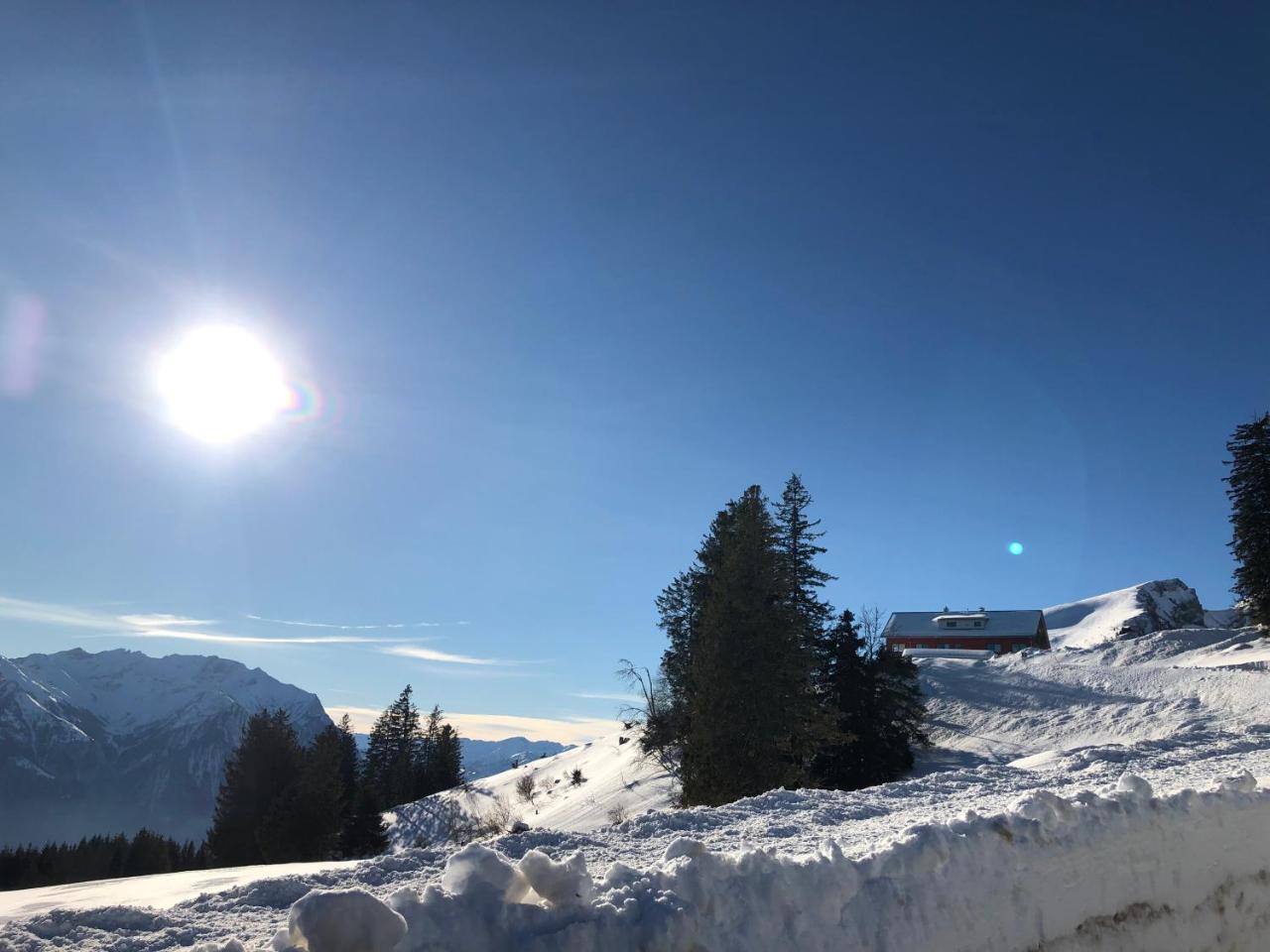 Berghaus Malbun Hotel Buchs Bagian luar foto